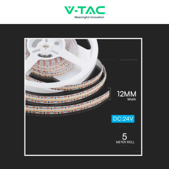 V-Tac VT-2110 Striscia LED Flessibile 22 W/m Monocolore SMD da 5m