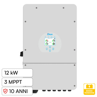 V-Tac Deye Inverter Monofase Ibrido On-Grid / Off-Grid 12kW IP65