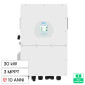 V-Tac Deye Inverter Trifase Ibrido On-Grid / Off-Grid 30kW IP65 Garanzia 10 Anni Display LCD - SKU 12674