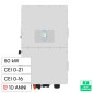 V-Tac Deye Inverter Trifase Ibrido On-Grid / Off-Grid 50kW IP65 10 Anni Display LCD Certificato CEI 0-21 e 0-16 - SKU 11861
