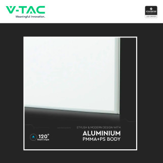 V-Tac VT-6060 6 Pannelli LED Quadrato 60x60 40W