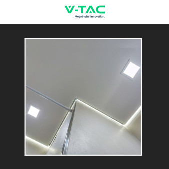 VT-61018 Mini Pannello LED Quadrato 18W SMD da Incasso V-Tac