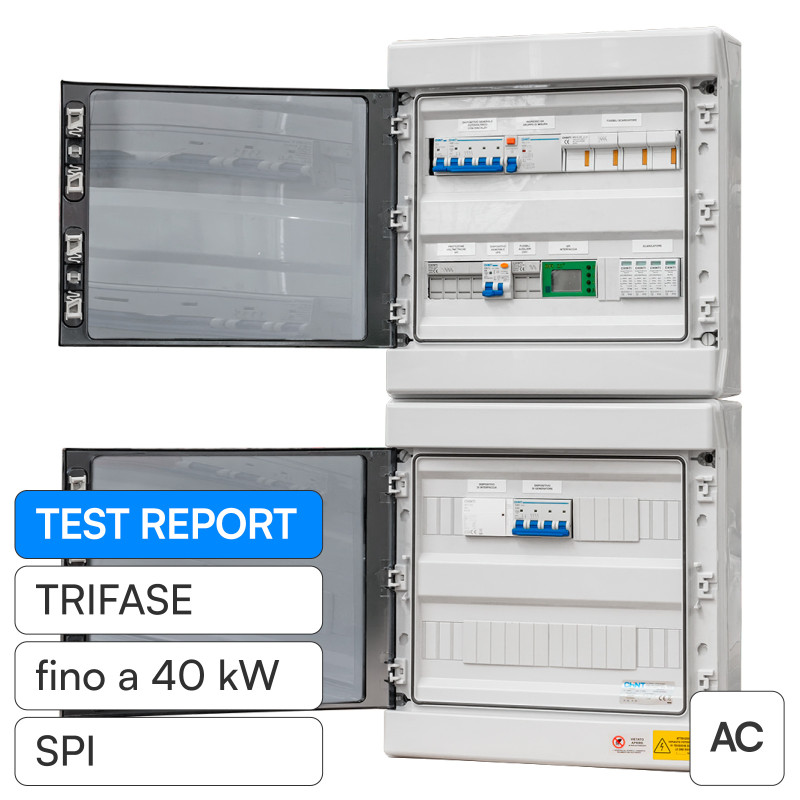Chint Quadro Elettrico Lato AC Trifase 400V IP65 con Interfaccia SPI