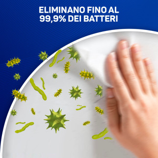 Napisan Salviette Disinfettanti Sgrassanti Biodegradabili Limone