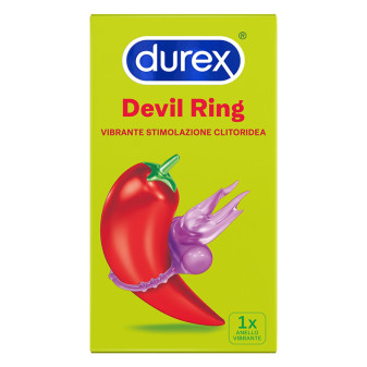 Devil Ring Anello Elastico Indossabile con Vibrazione Stimolante Durex