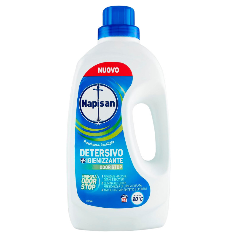 Napisan Detersivo Igienizzante Odorstop Lavatrice Eucalipto