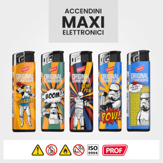 AccendinI Elettronici Stormtrooper Prof Maxi - Box da 50
