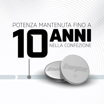 Energizer Lithium Pile a Bottone CR2016 3V 12 Batterie