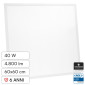 V-Tac VT-61044 Pannello LED Quadrato 60x60 40W SMD Chip CREE a Incasso con Driver Starsense - SKU 241456 / 241466