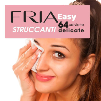 Salviette Struccanti Easy Delicate per Occhi Viso Labbra - 64pz Fria