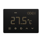 ETTROIT Smart Wi-Fi Cronotermostato Caldaia da Incasso Digitale Touchscreen Nero - mod. ETWF4302