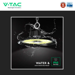 V-Tac VT-91102 Lampada Industriale LED UFO 100W SMD Chip CREE High Bay