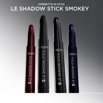 L'Oréal Paris Le Shadow Stick Smokey Ombretto Colore 125 Starry Bordeaux