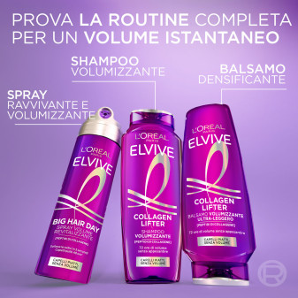 L'Oréal Paris Elvive Big Hair Day Spray Volume Rivitalizzante 200ml