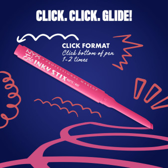 NYX Professional Makeup Epic Inky Stix Eyeliner 11 Pixel Pink