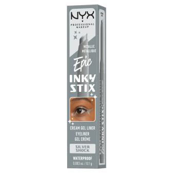NYX Professional Makeup Epic Inky Stix Eyeliner 16 Silver Shock