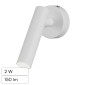 V-Tac VT-412-M Lampada LED da Muro 2W SMD Applique da Lettura Orientabile Colore Bianco - SKU 10292 / 10293