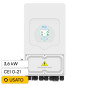 V-Tac Deye Inverter Monofase Ibrido On-Grid / Off-Grid 3,6kW IP65 CEI 0-21 Display LCD - SKU 12344
