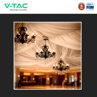 V-Tac VT-293D Lampadina LED E14 5,5W Candela C37 SMD Chip CREE