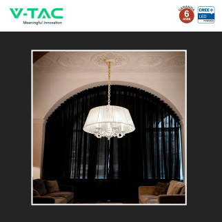 V-Tac VT-293D Lampadina LED E14 5,5W Candela C37 SMD Chip CREE