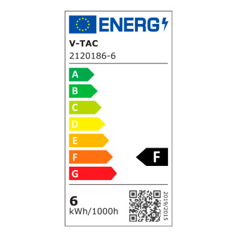 V-Tac VT-293D Lampadina LED E14 5,5W Candela C37 SMD Chip CREE
