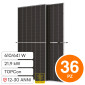 V-Tac 36 Pannelli Solari Fotovoltaici Trinasolar 21,9kW 610W TIER 1 STC 641W BNPI Bifacciali Monocristallini TOPCon - SKU 12634
