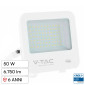 V-Tac VT-4455 Faro LED 50W Faretto SMD Chip CREE IP65 IK05 Colore Bianco - SKU 242086 / 242096