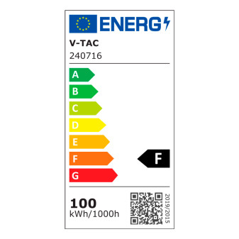 V-Tac VT-44110CCT Faro LED 100W SMD CREE IP65 IK06 CCT 3in1