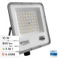 V-Tac VT-44014CCT Faro LED 10W Faretto SMD Chip CREE IP65 IK06 Changing Color CCT 3in1 Colore Nero - SKU 240726