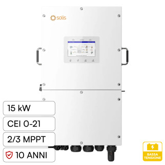 V-Tac Inverter Trifase Ibrido On-Grid / Off-Grid 15kW IP66