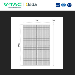 Pannelli Fotovoltaici 440W TOPCon IP68 V-Tac Austa Osda