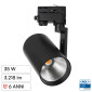 V-Tac VT-11135 Faretto LED da Binario 35W Track Light COB Chip CREE Colore Nero - SKU 241576 / 241586 / 241596