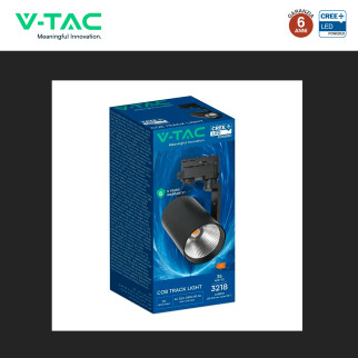 V-Tac VT-11135 Faretto LED da Binario Track Light COB Chip CREE