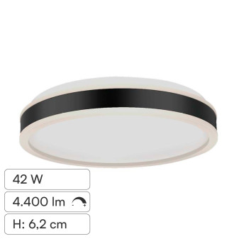 V-Tac VT-7758 Plafoniera LED a Superficie 42W SMD Dimmerabile Triac