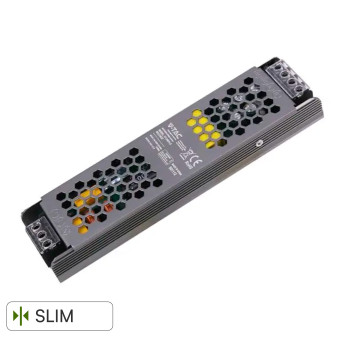 V-Tac VT-24122-S Alimentatore Led Slim 120W 24V 5A Per Uso Interno
