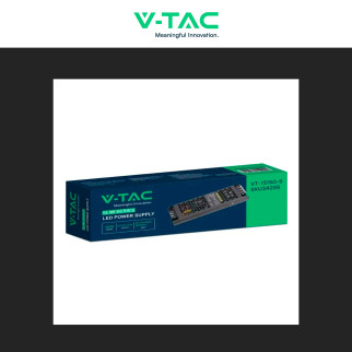 V-Tac VT-24152-S Alimentatore Led Slim 150W 24V 6,25A Per Uso Interno
