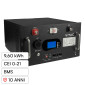 V-Tac VT-91600 Batteria BMS LiFePO4 48V 200Ah 9,6 kWh Garanzia 10 Anni Inverter Impianto Fotovoltaico CEI 0-21 - SKU 12684