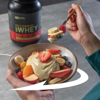 Gold Standard 100% Whey Protein Cema di Banana Optimum Nutrition