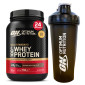 Optimum Nutrition Gold Standard 100% Whey Proteine Isolate in Polvere Cioccolato al Latte con Shaker - Barattolo da 768g