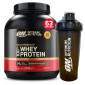 Optimum Nutrition Gold Standard 100% Whey Proteine Isolate in Polvere Cioccolato al Latte con Shaker - Barattolo da 2,02kg