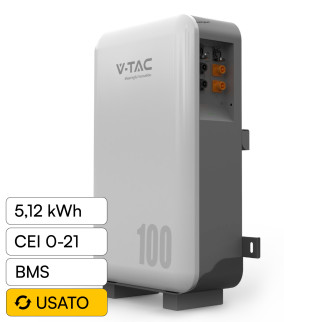 VT-48100 Batteria LiFePO4 5.12KWh IP65 Fotovoltaico V-Tac