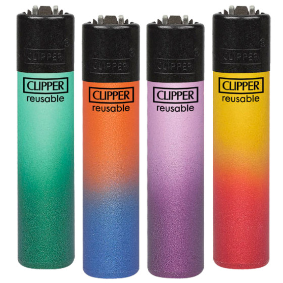 Clipper Large Accendino a Pietrina Metallic Gradient 9 4 Accendini