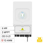 V-Tac Deye Inverter Monofase Ibrido On-Grid / Off-Grid 6kW IP65 Garanzia 10 Anni CEI 0-21 Display LCD - SKU 12679