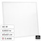 V-Tac VT-61042CCT Pannello LED Quadrato 60x60 40W SMD a Incasso con Driver Starsense Color Changing CCT 3in1 - SKU 24324