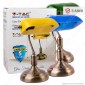 V-Tac VT-7151 Lampada da Tavolo Vintage con Portalampada per Lampadine E27 - SKU 3912 / 3913 / 3914