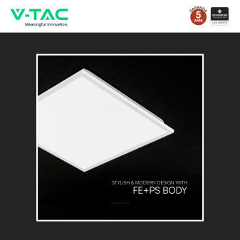 V-Tac VT-61042CCT Pannello LED SMD Quadrato 60x60 40W