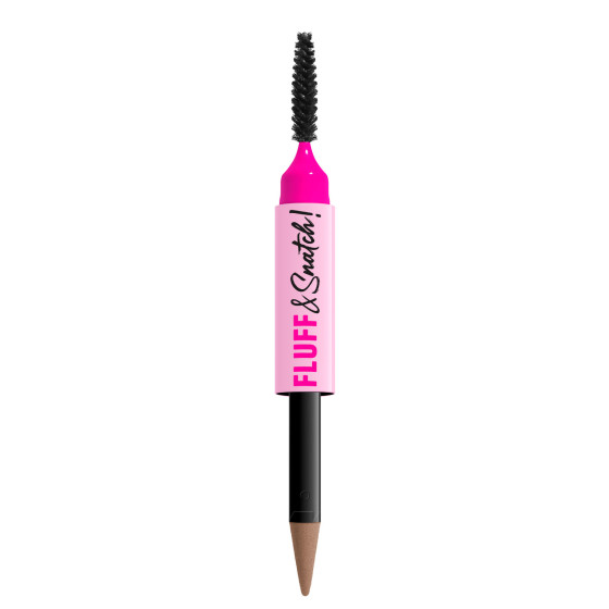 NYX Fluff & Snatch! Penna Sopracciglia Colore 01 Ash Blonde