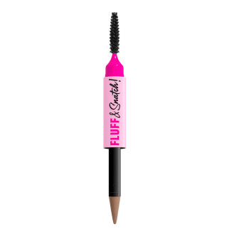 NYX Fluff & Snatch! Penna Sopracciglia Colore 01 Ash Blonde