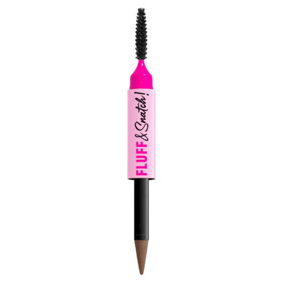 NYX Fluff & Snatch! Penna Sopracciglia Colore 02 Taupe