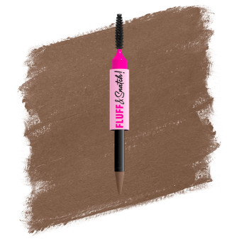 NYX Fluff & Snatch! Penna Sopracciglia Colore 02 Taupe